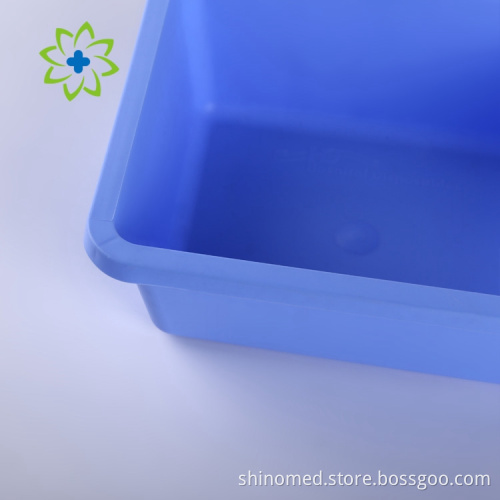 Engångs medicinskt instrument sjukhus kirurgiskt plastbricka